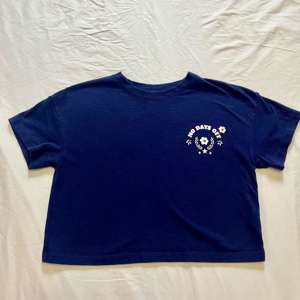 Cropped Tee shirt
